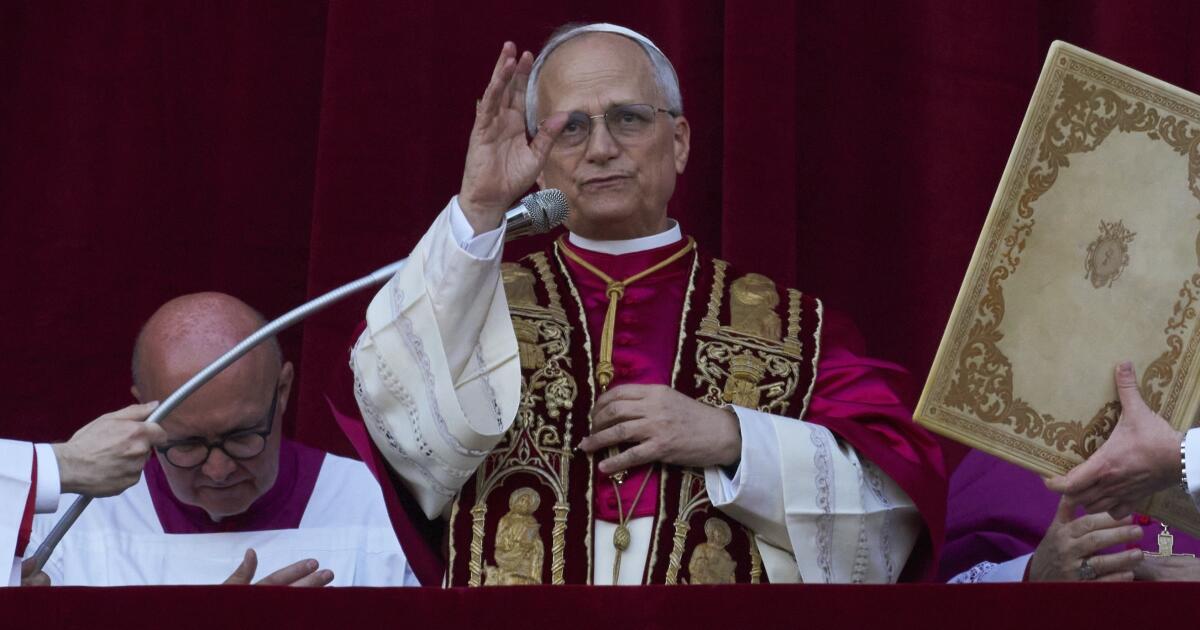 New pope’s social media posts suggest disagreement with the Trump administration