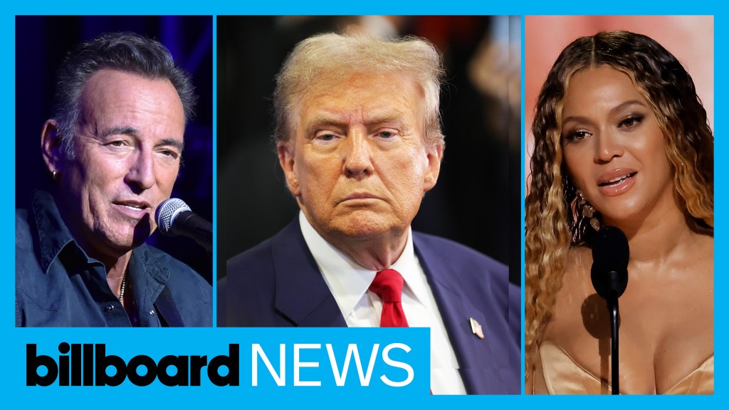 Donald Trump Accuses Beyoncé, Bruce Springsteen & More of Partaking In ‘Illegal Election Scam’ | Billboard News